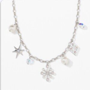 Wintertime Necklace, Touchstone Crystal by Swarovski
